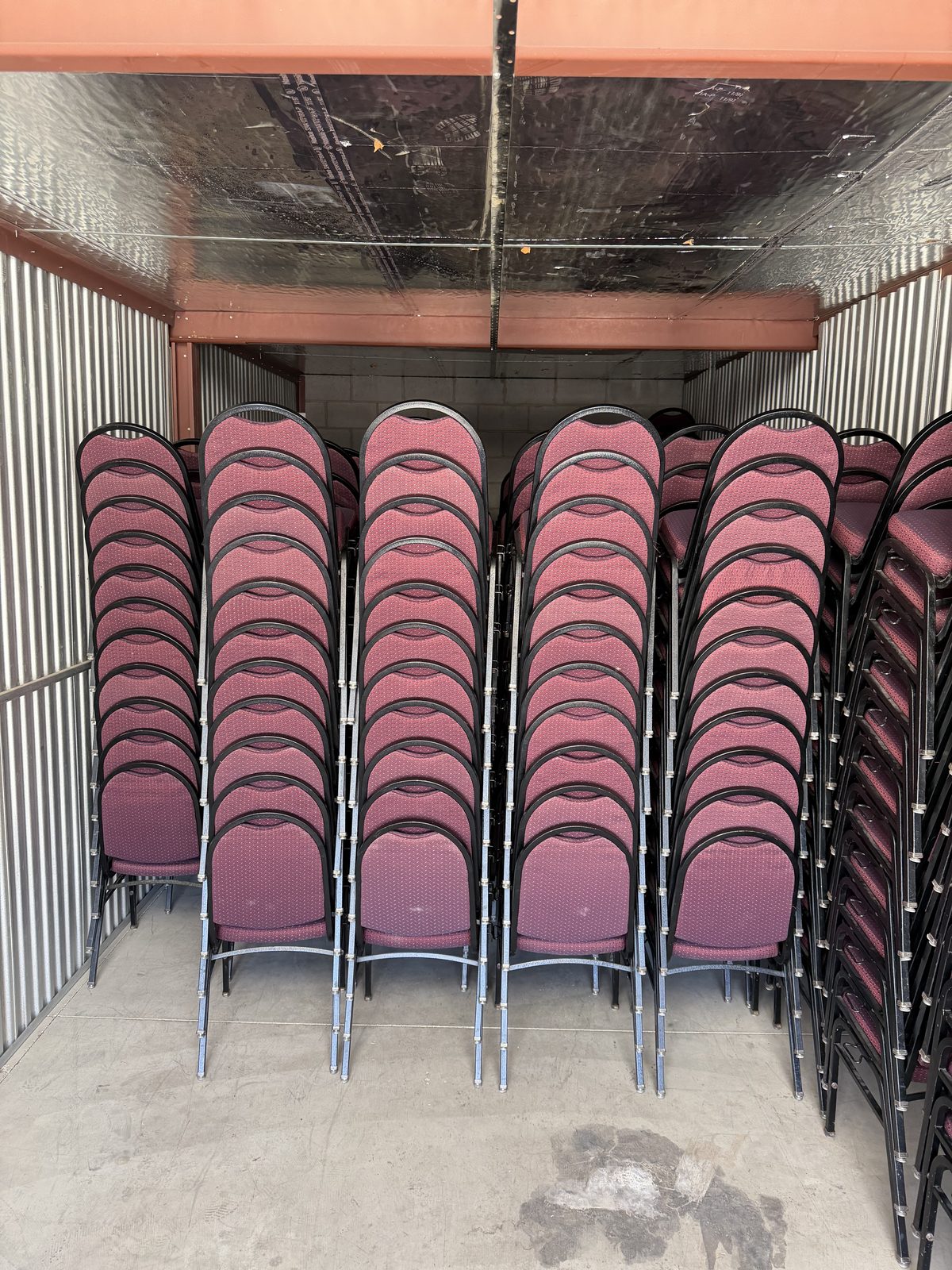 Mauve Banquet Chairs