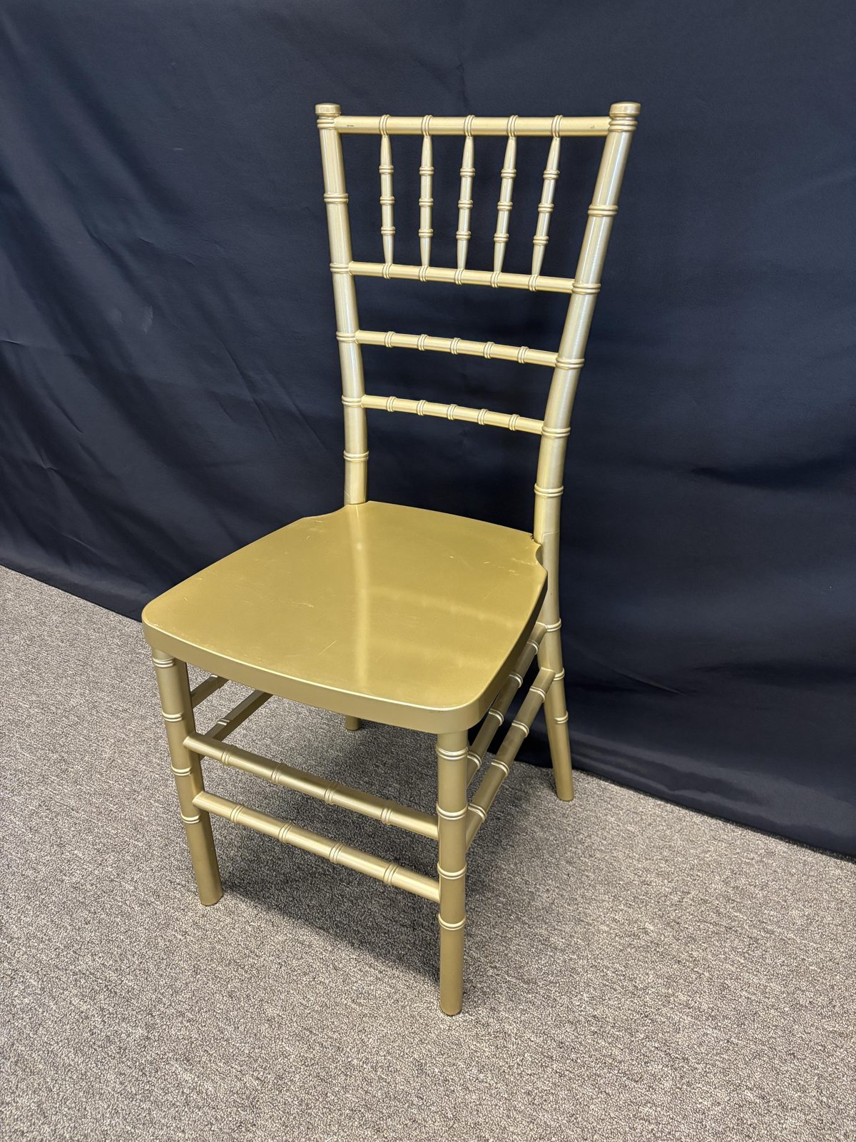 100 Gold Chiavari Chairs (Oxford, ME)