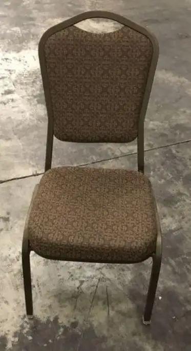 60 Brown Banquet Chairs — Patterned Fabric (Augusta, GA)