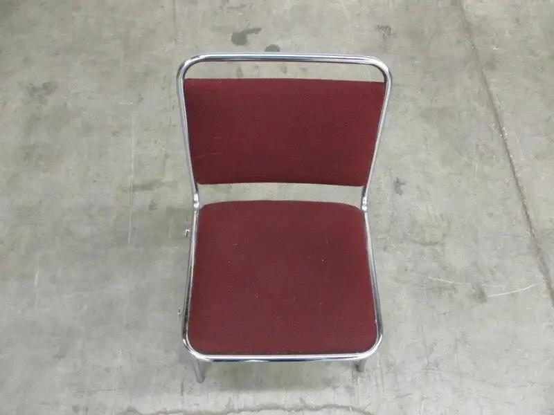 120 Burgundy Banquet Stacking Chairs (Nashville, TN) — photo 3