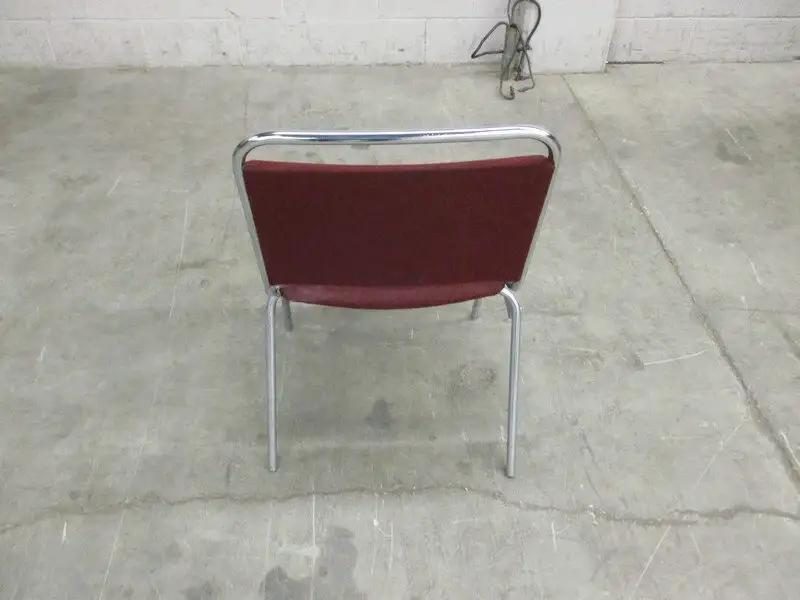 120 Burgundy Banquet Stacking Chairs (Nashville, TN) — photo 5