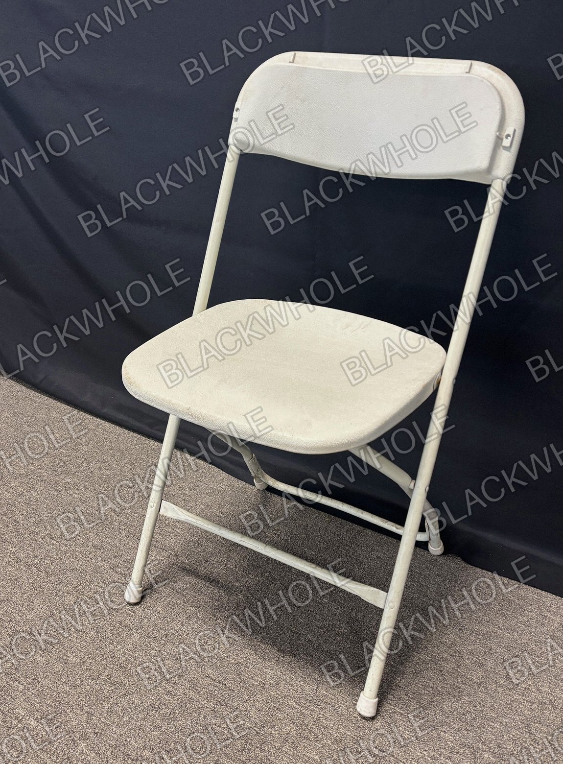 608 Standard White Folding Chairs (Oxford, ME)
