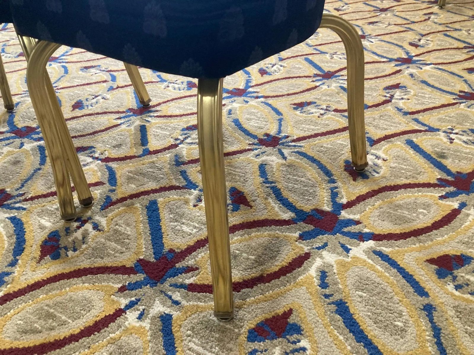 Navy & Gold Banquet Chairs — photo 4