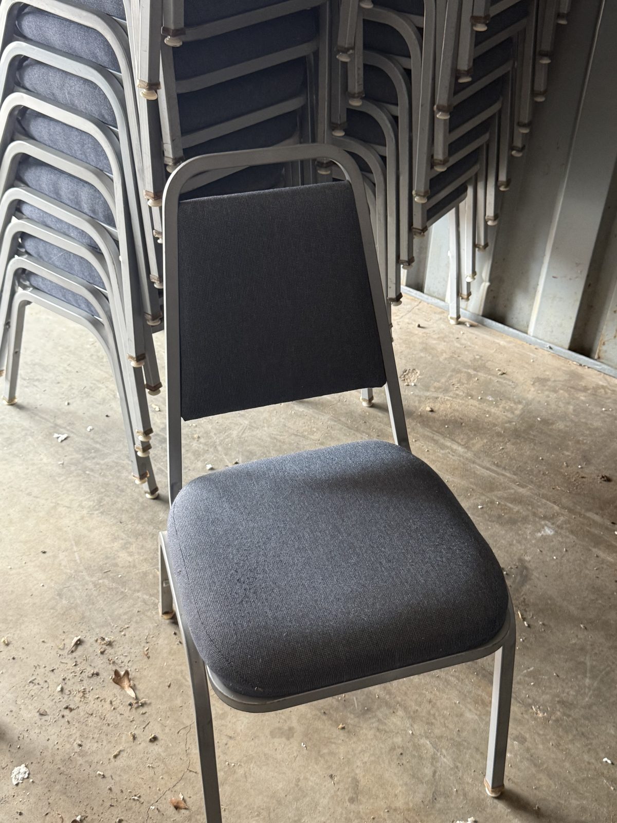 Blue Banquet Chairs — photo 8