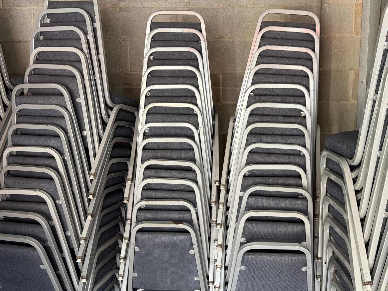 Blue Banquet Chairs — photo 4