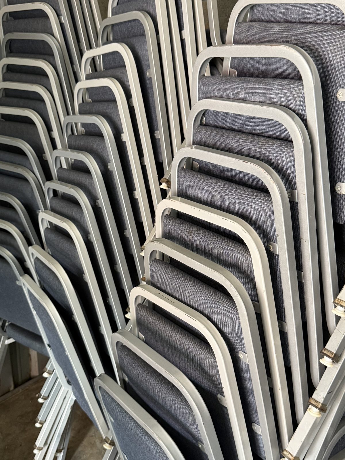 Blue Banquet Chairs — photo 5