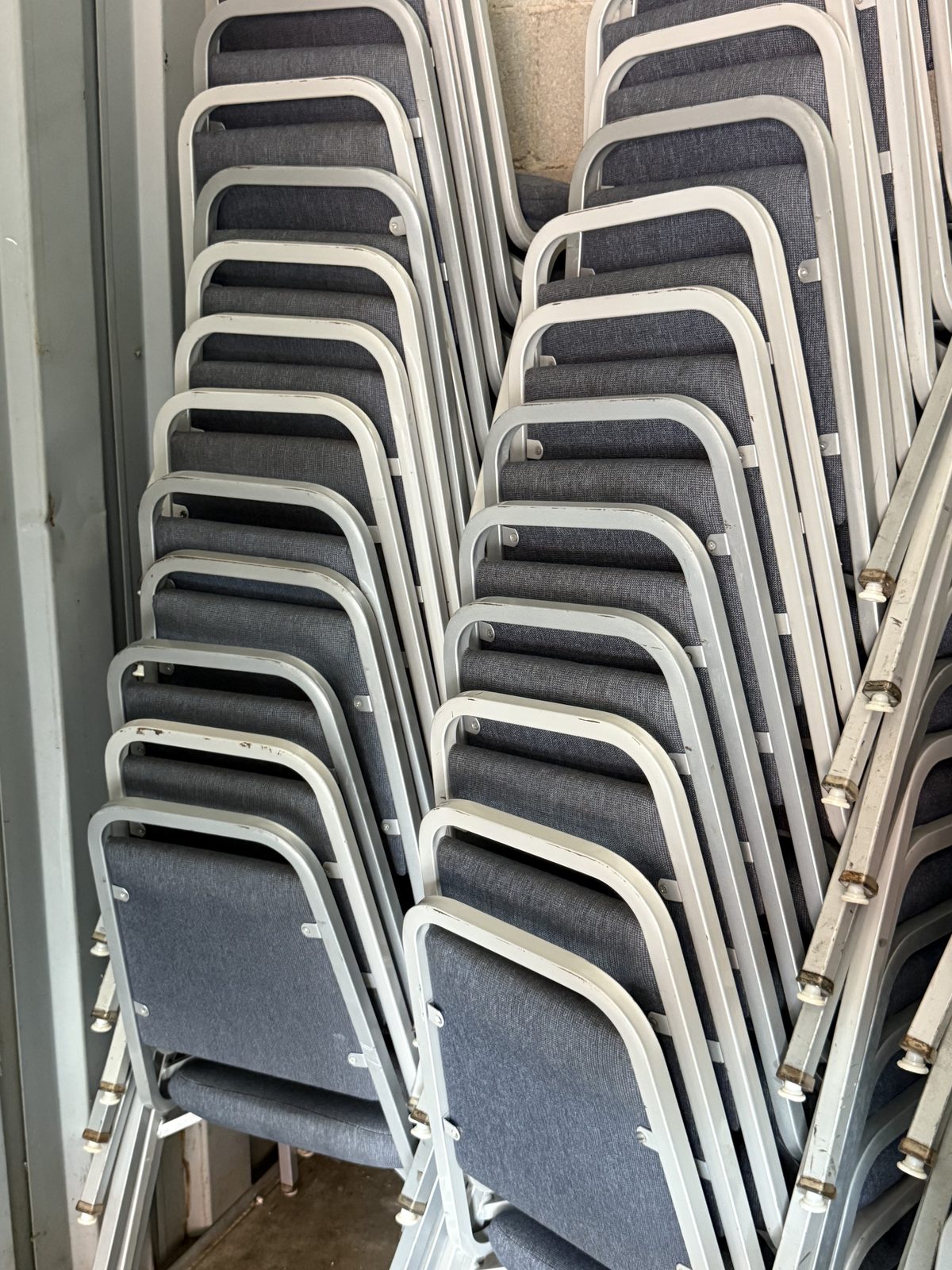 Blue Banquet Chairs — photo 6