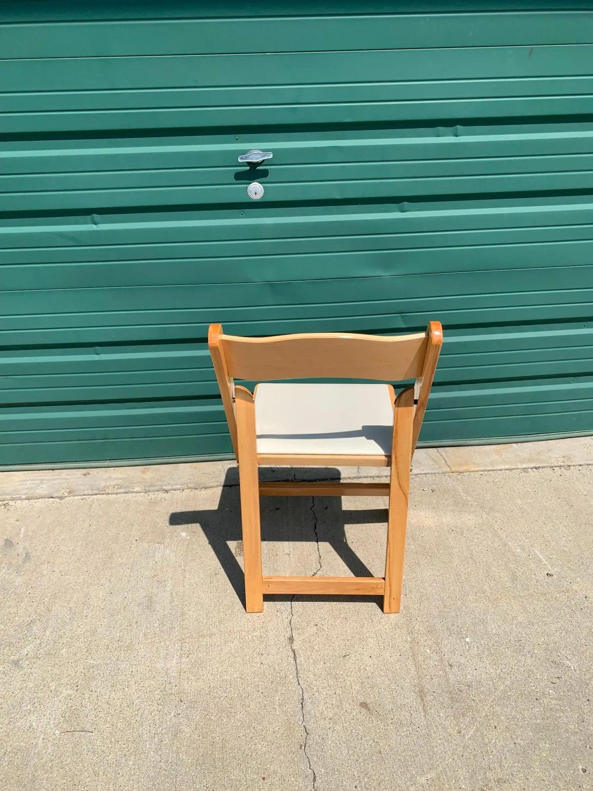 Natural Wood Folding Chairs — photo 3