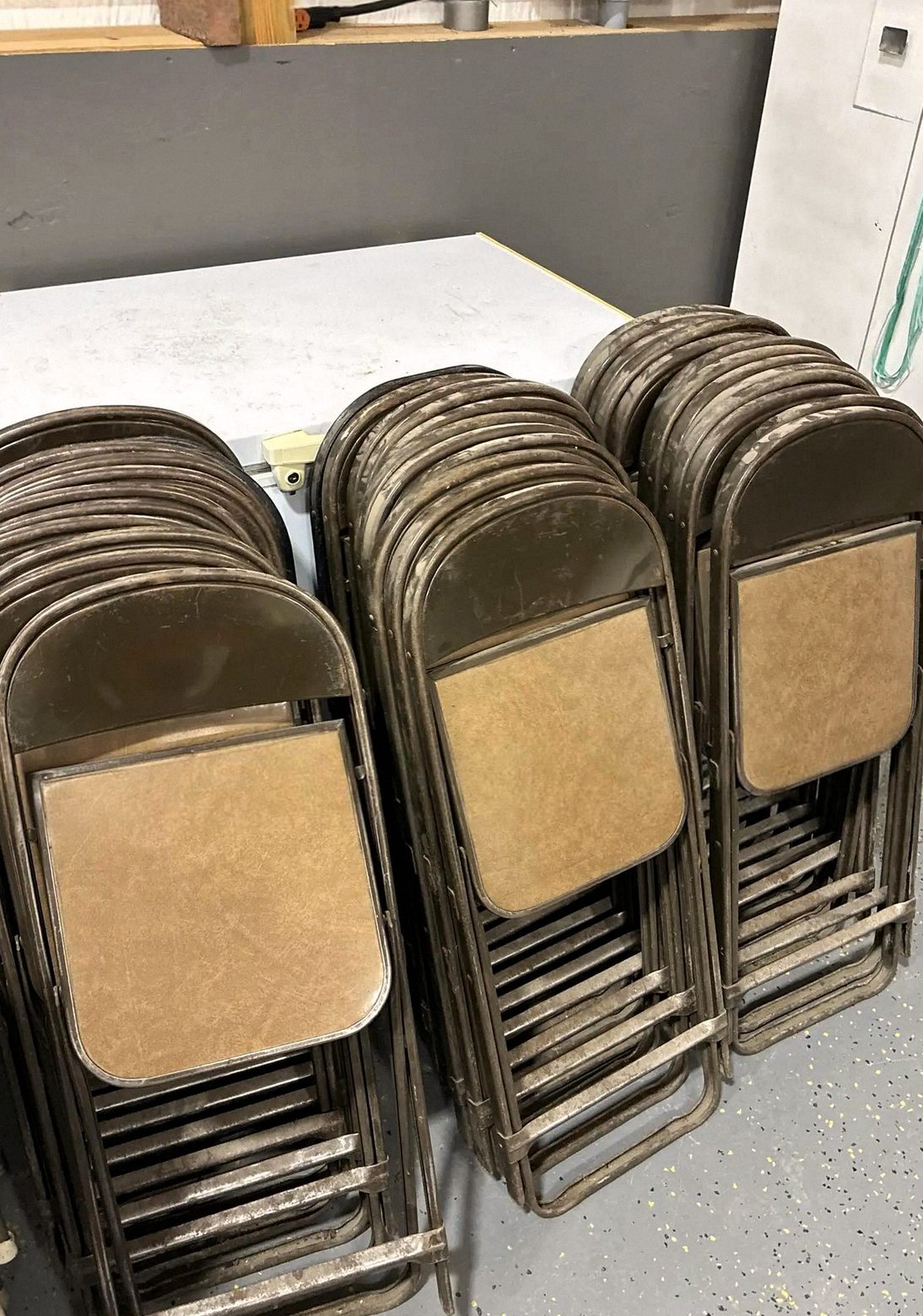 Metal Folding Chairs - Padded Seat — photo 7